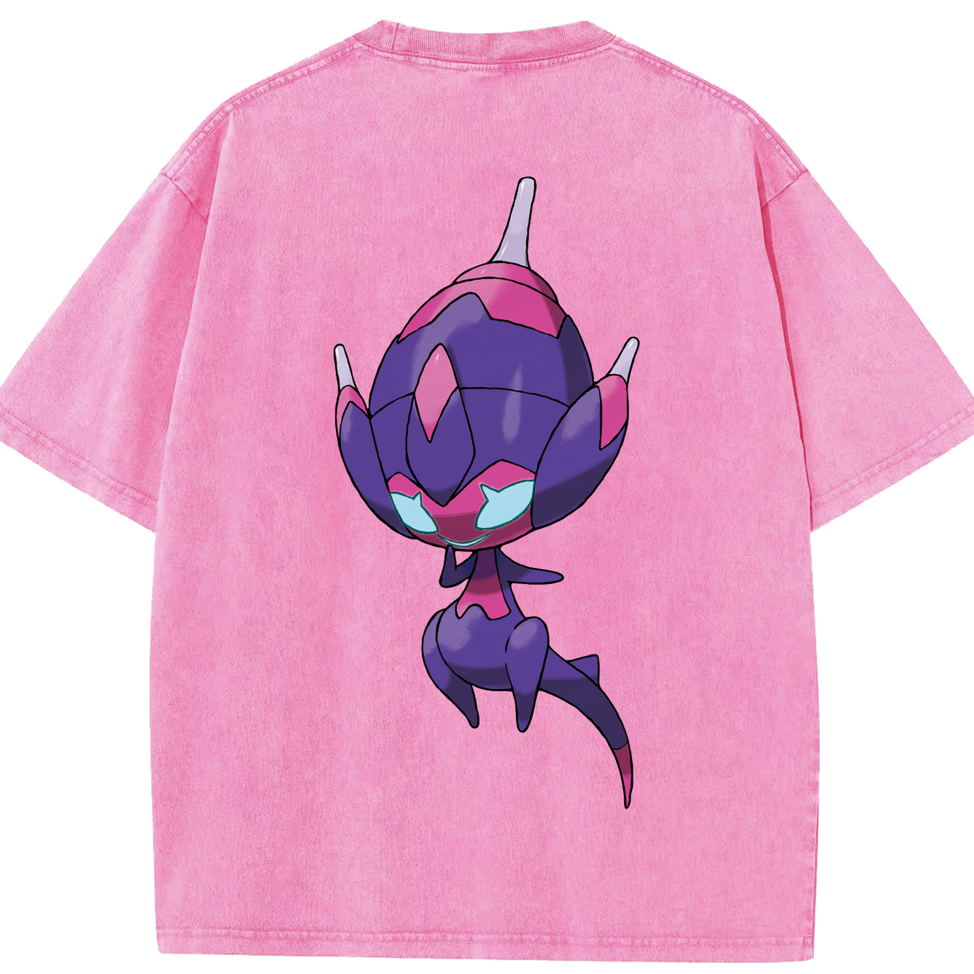（画像用） ポケットモンスター Pokémon 綿100% ヴィンテージ風 半袖Tシャツ（背面プリント）
